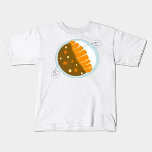 This is Japanese Katsu Curry Kids T-Shirt